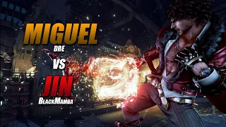 MIGUEL IS A BEAST! D.R.E (Miguel) vs BlackMamba (Jin) w/ commentary