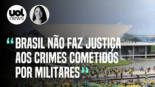 8 de janeiro é a chance do Brasil fazer militares responderem por seus crimes, diz Juliana Dal Piva