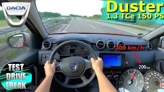 2022 Dacia Duster 1.3 TCe 150 4x4 150 PS TOP SPEED AUTOBAHN DRIVE POV