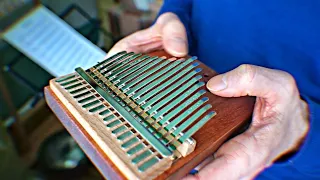 Красивая авторская музыка на калимбе 17 нот | Peaceful Kalimba music | Thumb Piano