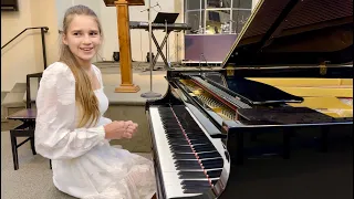 My recital after 1 YEAR of practicing piano - Karolina Protsenko