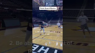 Point guard basics - want to become a better PG? Be able to do these 3 things at a high level!