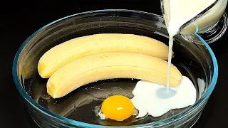Only 3 ingredients! I surprise my wife every day! Just add milk to the bananas.