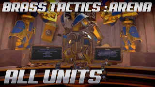 Brass Tactics : Arena - All units