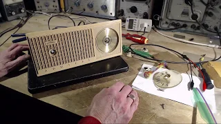 Admiral Y846 Five Tube Radio - Easy Hum Repair