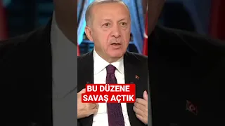 Cumhurbaşkanımız Erdoğan: “Biz Bu Düzene Savaş Açtık” #shorts