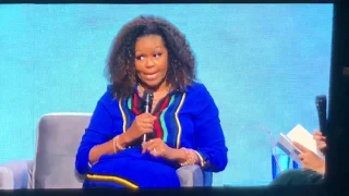 Michelle Obama discusses her doubts and how she strives to use her platform to educate and uplift