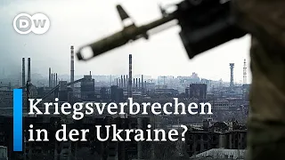 "Glaubwürdige Beweise" für schwere Menschenrechtsverbrechen in der Ukraine | DW News