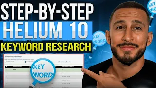 Helium 10 Keyword Research Tutorial For Amazon FBA Product Research + Coupon Code 2023