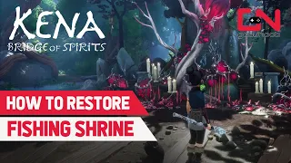 How to Restore Fishing Shrine - Kena Bridge of Spirits Puzzle Solution