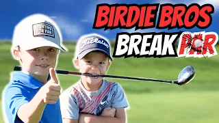 UNDER PAR! 6 & 8 Year Old Brothers Shoot low in a #golf scramble #golfer #family #juniorgolf #kids