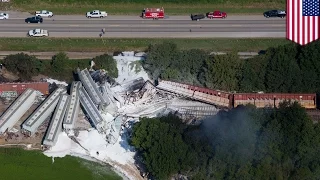 Union Pacific trains carrying toxic chemicals collide in Arkansas, killing two