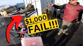 $1,000 FLEA MARKET FAIL...