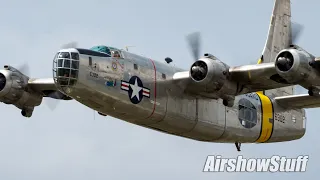 WWII Bombers - Low Flybys! - Spirit of St. Louis 2022
