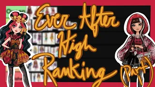 Ranking Every Ever After High Doll! (Part 1)