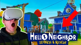 Breaking Out of Mr. Peterson's House in VR!! - Hello Neighbor VR: Search and Rescue (EP 2)