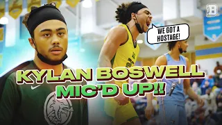 We MIC'D up 5-star Arizona commit Kylan Boswell!! 🎤 | Bro was talking CRAZY 😭