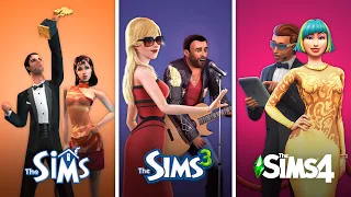 Слава (Статус знаменитости) в The Sims / Сравнение 3 частей