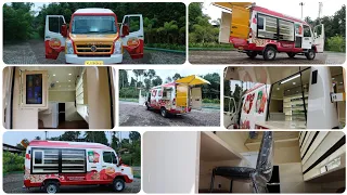 MOVING SHOP WITH DISPLAY VAN IN FORCE TRAVELLER 3350 FOR KERALA STATE CASHEW DEVELOPMENT### video 33