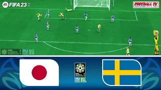 FIFA 23 | JAPAN vs SWEDEN | FIFA WOMEN'S WORLD CUP 2023 - SEMI-FINAL | GAMEPLAY PC