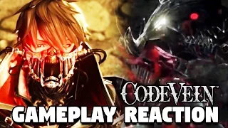 Code Vein - First Gameplay Trailer LIVE REACTION!