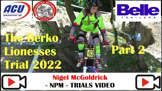 ACU Belle Trailers Ladies & Girls Trials Championship Round 4 The Berko Lionesses Trial 2022 Part 2