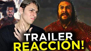 AQUAMAN 2 TRAILER REACCION