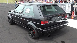 700HP Volkswagen Golf 2 Turbo 4Motion - Pure Engine Sounds!