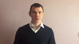 Егор Мехонцев поздравляет Владимира Путина с Днем рождения.