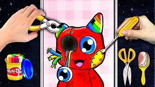 DIY Fixing Rainbow Friend To A New Toy With Diam | Diam English