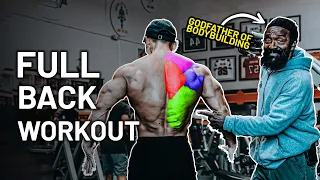 FEEL THE BURN!! MASSIVE BACK WORKOUT WITH CHARLES GLASS