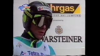 PIJANY KOMENTATOR EUROSPORTU XD - Robert Mateja - 149.5m - Planica 22.03.1997