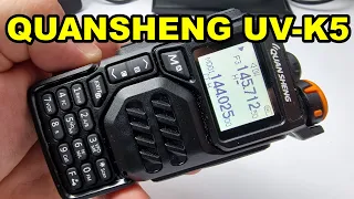 Radiotelefon QUANSHENG UV-K5 Prezentacja Unboxing