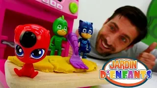 Vidéo en français du Jardin d'Enfants №43: les Pyjamasques font des beignets