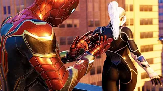 Iron Spider-Man Cheating On MJ With Black Cat - Spider-Man PS5