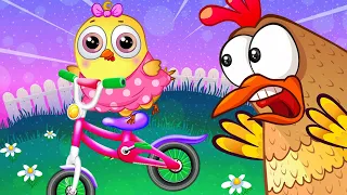 Веселі Літні Пригоди: Гайда кататись на велосипеді влітку - Дитячі Пісні і Руханки.