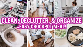 HUGE CLEAN, DECLUTTER, & ORGANIZE WITH ME!