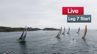 Live recording: Newport Leg 7 start | Volvo Ocean Race 2014-15