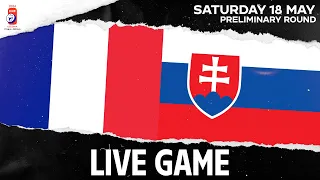 LIVE | France vs. Slovakia | 2024 #IIHFWorlds