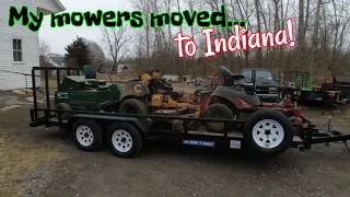 Mowers are gone NEW mower arrives