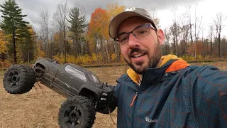 NEW ARRMA Big Rock 3S BLX V3 Unboxing and First Run - Netcruzer RC