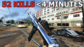 52 KILLS in LESS THAN 4 Minutes │ Battlefield 5 Gameplay