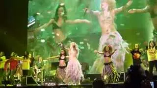 Shakira - Waka Waka This Time For Africa (Bercy, Paris- The Sun Comes Out Tour - Front Row HD)