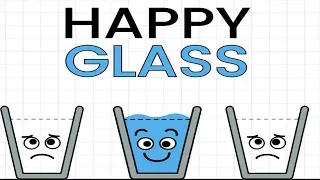 Happy Glass - Gameplay Walkthrough - Creator of Love Ball Funny Puzzle Solving (iOS/Android)