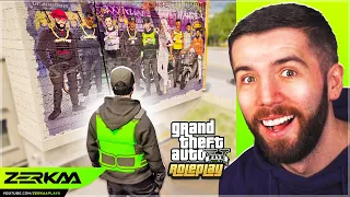 *BRAND NEW* Mandem Block In GTA 5 RP!