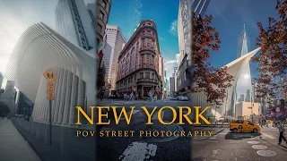 15 Minutes of NYC POV Street Photography Using Sony A7III + Tamron 17-28mm F2.8 - Financial District