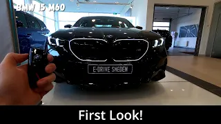 First Look at the NEW 2024 BMW i5 M60 | Interior & Exterior | 4K