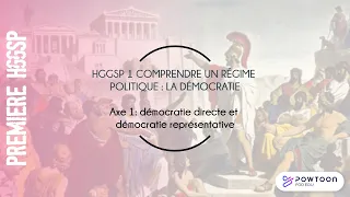 HGGSP PREMIÈRE La démocratie directe et la démocratie représentative