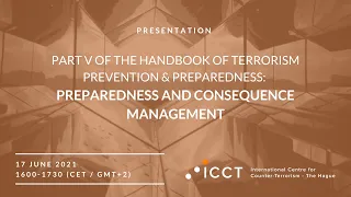 ICCT Book Presentation: Terrorism Preparedness and Consequent Management