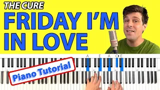 How To Play “Friday I'm In Love” by The Cure [Piano Tutorial/Chords for Singing]